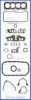 MITSUBISHI MD031331 Full Gasket Set, engine